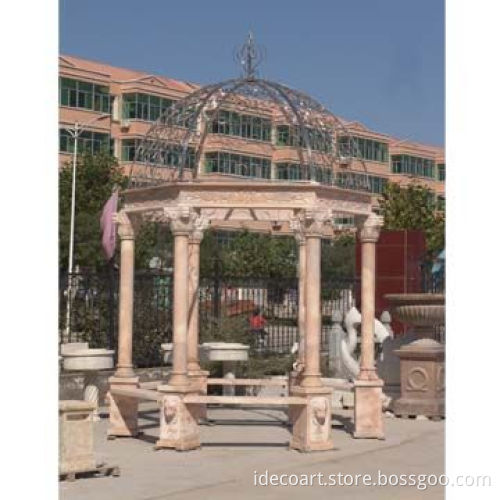 Marble Gazebo, Dia. 300x290cm